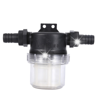 Przezroczysty Inline Mesh Sitko Pompa wodna Filtr