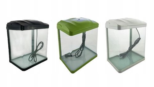 Małe Akwarium dla Bojownika HR-230 7L Zestaw z filtrem i Lampą LED 3 na Arena.pl