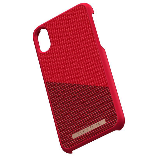 Materiałowe etui do iPhone Xs / X (Red) #0 na Arena.pl