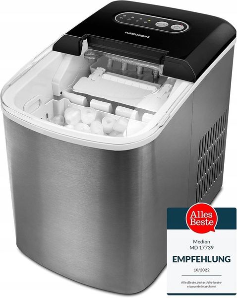 Kostkarka do lodu 2 rozmiary 12kg/24h 2,2L zdjęcie 1