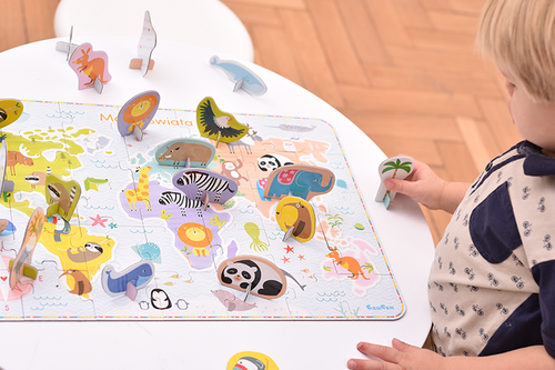CzuCzu Ale puzzle mapa Świata na Arena.pl