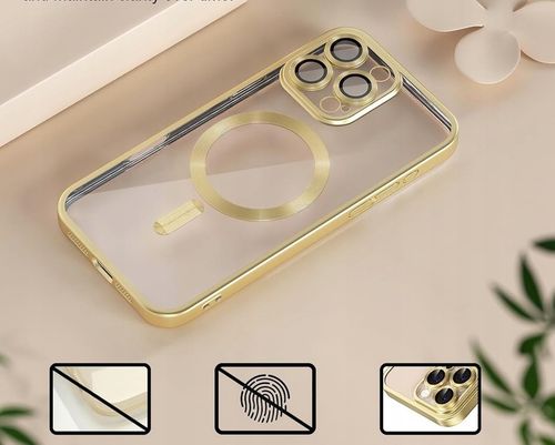 Etui do iPhone 16 Pro Max złoty pustynny case do MagSafe ochrona aparatów na Arena.pl