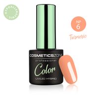 Cosmetics Zone Lakier hybrydowy hipoalergiczny 7ml – Turmeric NP6