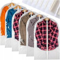 POKROWIEC NA ODZIEŻ ubrania garnitur kurtkę koszulę płaszcz sukienkę 5