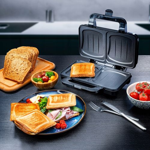 Toster Grill Opiekacz SANDWICH XXL First Austria 900W Non-stick + na Arena.pl