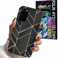 ETUI CASE DO SAMSUNG S20 FE - MARMUREK GEOMETRYCZNE WZORY DLA KOBIE + FOLIA