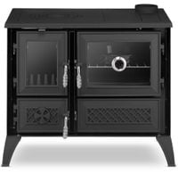 Kuchnia węglowa emaliowana westfalka piec kominek koza STELLA 801 czarna