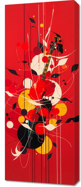 Obraz 40x100cm Melodyjna Barwa zdjęcie 1