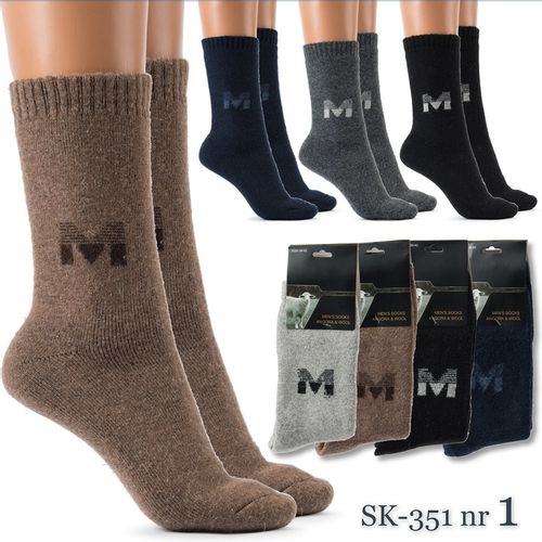 4x SKARPETY męskie FROTTE Ciepłe TERMICZNE trwałe WEŁNIANE mocne JAKOŚĆ na Arena.pl