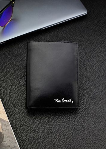 Portfel Męski Pierre Cardin Skórzany Czarny Pojemny RFID Torebka Certyfikat na Arena.pl