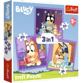 ND01_254408 PUZZLE 3w1 Poznaj Bluey /BBC Bluey 34