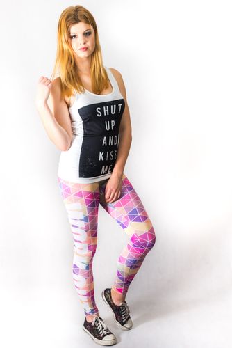 LEGINSY WORK OUT PINK na Arena.pl