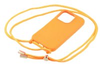 Etui ze sznurkiem RCK do Apple iPhone 16 Pro pomarańczowy