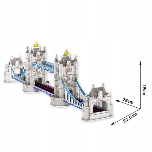 Puzzle 3D Cubic Fun Tower Bridge Nat.geograp. 9780 na Arena.pl