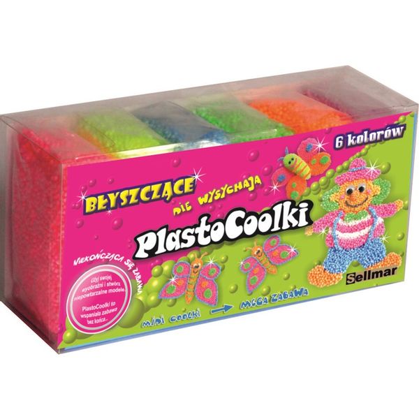 ND38_PC6B PlastoCoolki blyszczace 6 szt zdjęcie 2