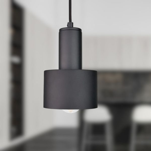 Lampa wisząca 4xE27 LUCE BLACK zdjęcie 3