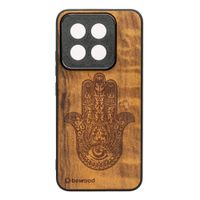 drewniane etui bewood do xiaomi 14t hamsa imbuia