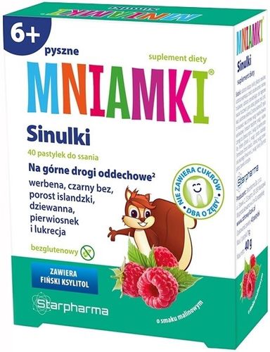 Starpharma Sinulki Do Ssania Na Górne Drogi Oddech na Arena.pl