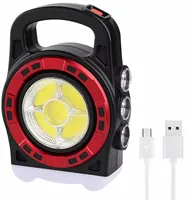 Latarka solarna turystyczna wielofunkcyjna powerbank 4in1 HB-6678 20W