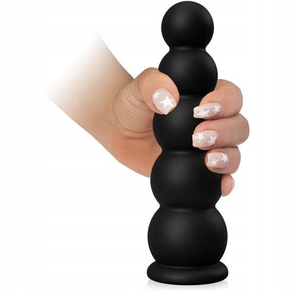 KULKOWE DILDO ANALNE GRUBY PENIS ŚR 5,5cm DŁ 20cm zdjęcie 1