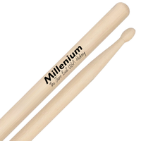 Pałki pałeczki perkusyjne Klon Naturalne Millenium Jazz Hickory Wood