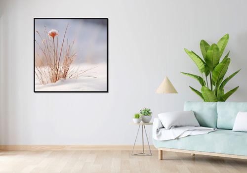Plakat 100x100cm Zima w Detalach na Arena.pl