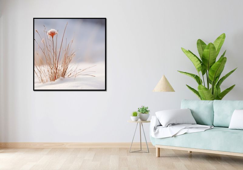 Plakat 100x100cm Zima w Detalach zdjęcie 4