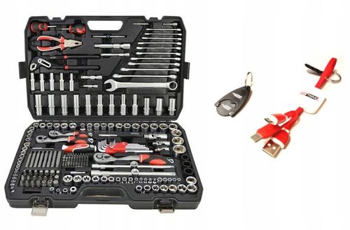 AWTOOLS ZESTAW KLUCZY 225el 1/2"/3/8"/ na Arena.pl