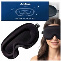 ACTIONE OPASKA NA OCZY MASKA 3D DO SPANIA ZACIEMNIAJĄCA REGULOWANA