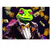 2 x Obraz 60x40 motywacyjny sympozjum gwiazda pepe art