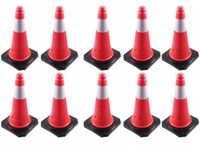 PACHOŁEK DROGOWY SŁUPEK OSTRZEGAWCZY pachołki 50cm