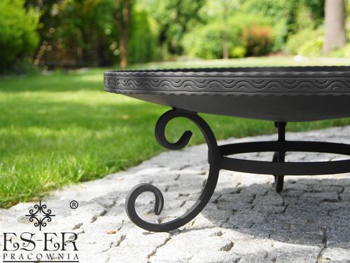 Palenisko ogrodowe kute 60 cm WĘŻYK polski producent ES-ER na Arena.pl