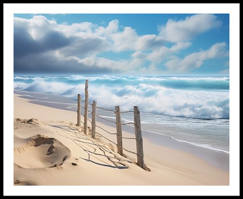 Plakat 76x60,5cm Szepty Oceanu na Arena.pl