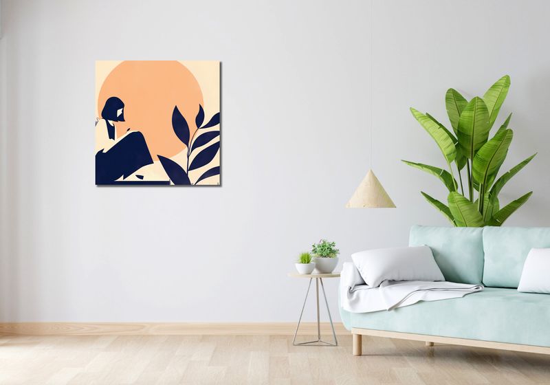 Obraz 70x70cm Kontemplacja zdjęcie 2