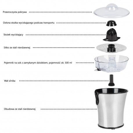 Wyciskarka PROFI COOK PC-ZP 1018 na Arena.pl