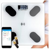 WAGA ŁAZIENKOWA analityczna SAPPHIRE SMART elektroniczna 180KG APLIKACJA