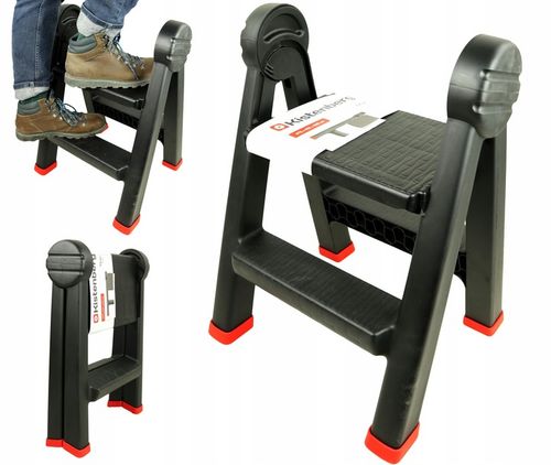 Drabinka składana Kistenberg 63 cm tworzywo sztuczne do 150 kg KLD4565 na Arena.pl