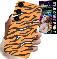 ETUI DO SAMSUNG GALAXY A15 4G - PLECKI W TYGRYSIE PASKI POKROWIEC +SZKŁO
