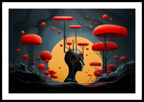 Plakat 60x40cm Myślokształty na Arena.pl