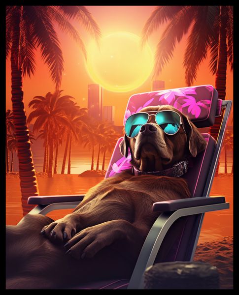 Plakat 40x50cm Lato w Stylu zdjęcie 2