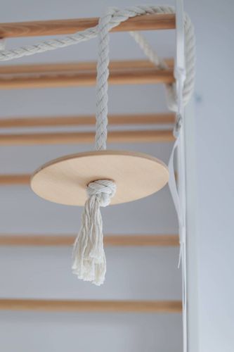 drabinka gimnastyczna Kinder Wood biały-drewno na Arena.pl