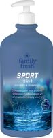 FAMILY FRESH Chłodzący Żel pod prysznic 2in1 Sport  1000ml