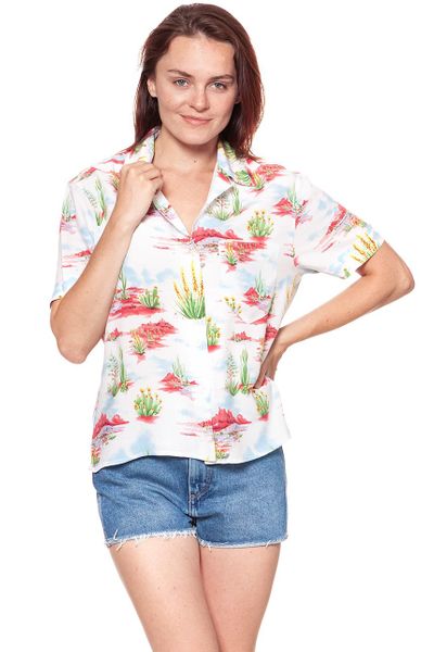 KOSZULA WRANGLER CUBAN SHIRT WHITE W5247SE12 M zdjęcie 4