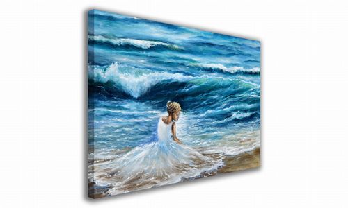 OBRAZ NA PŁÓTNIE 066 Morska bryza 60x40cm na Arena.pl