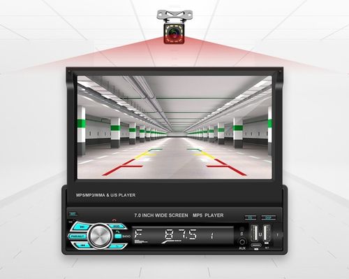 RADIO SAMOCHODOWE 1DIN 7'' BT WYSUWANY EKRAN DOTYKOWY MIRROR LINK na Arena.pl