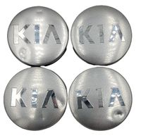 KIA DEKIELKI na felgi zaślepki felg KAPSLE kołpaczki KIA 58/50mm 4 szt.