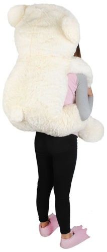 Miś pluszowy 160 cm - biały na Arena.pl