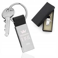 BRELOK do kluczy GRAWER PREZENT DLA TATY na DZIEŃ OJCA TATY