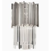 Ścienna lampa kryształowa CGPIPEORGANWALLMCHROME do pokoju