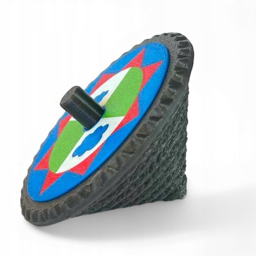 Wirujący BĄCZEK gra Squid Game Paeng gadżet 3D Kajawis SPINNER Paeng-y na Arena.pl